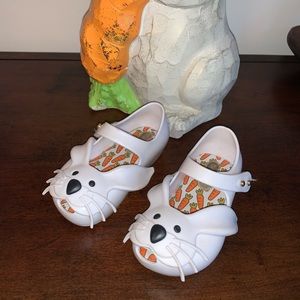 Mini Melissa bunny shoes